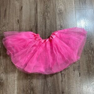 Pink Tulle Skirt